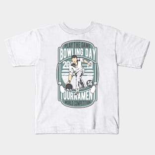 Bowling Day Tournament Kids T-Shirt